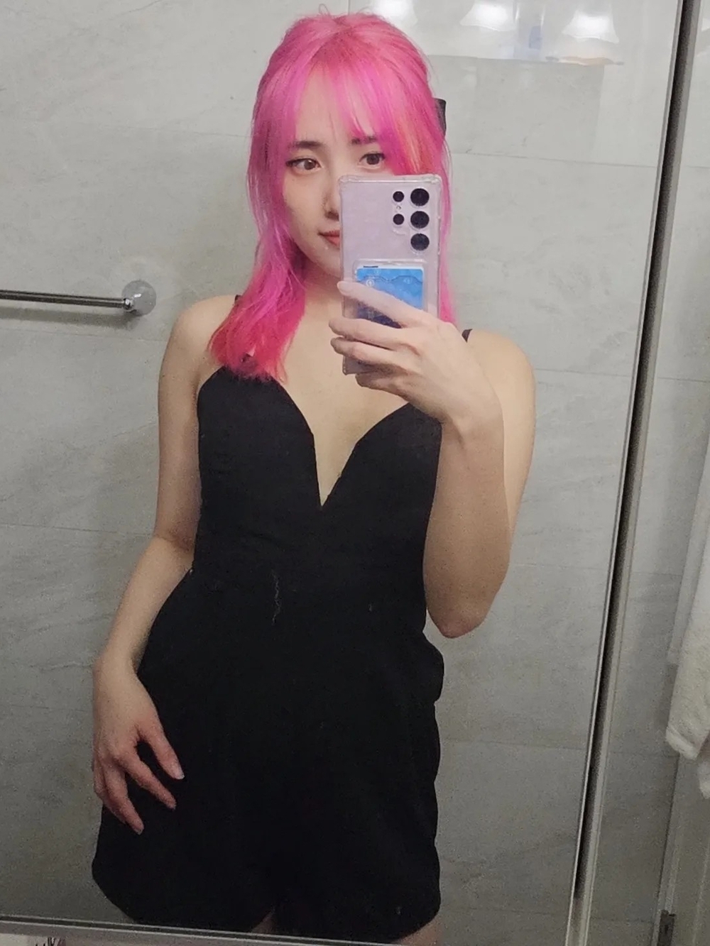 Guess Black V-Neck Romper